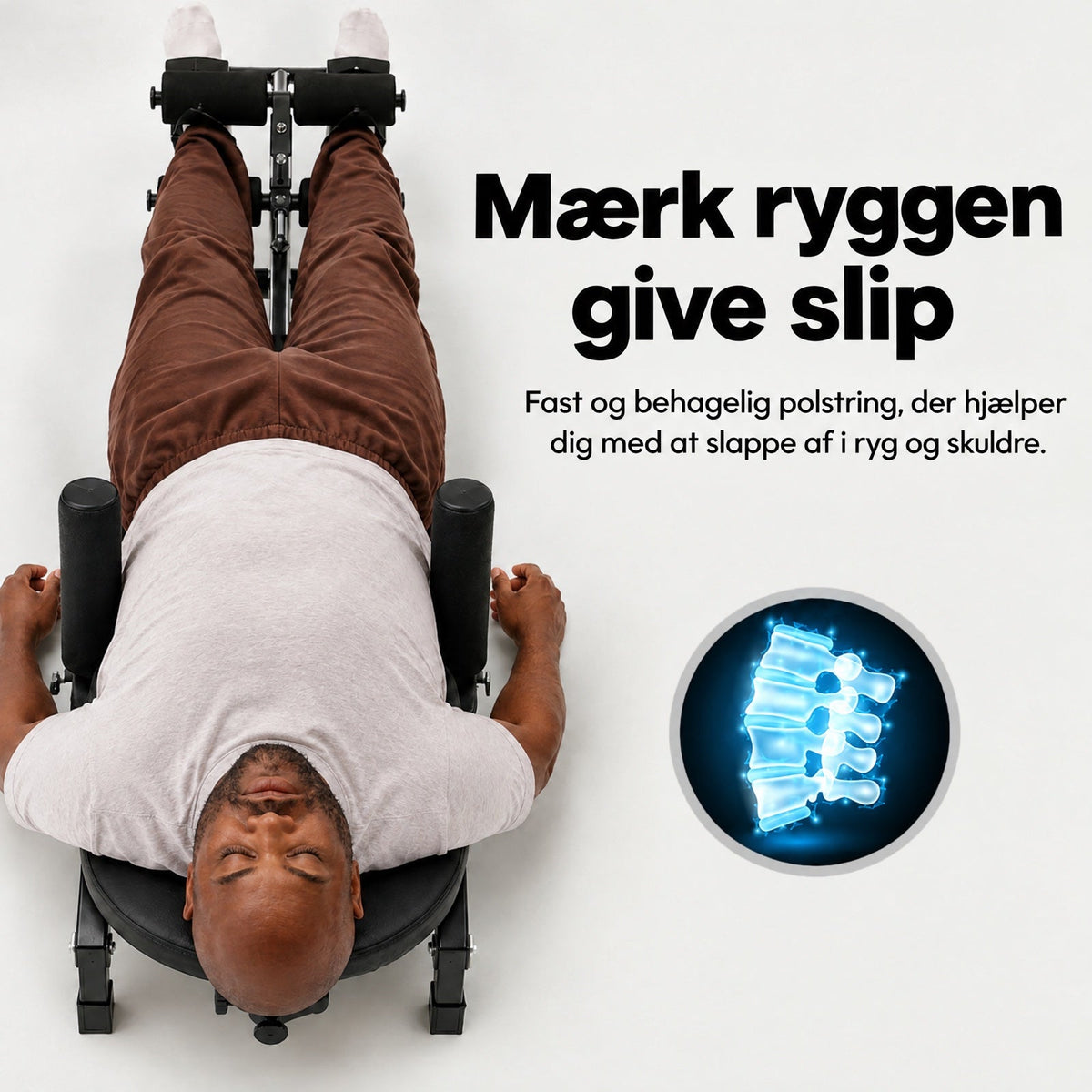Mærk ryggen give slip